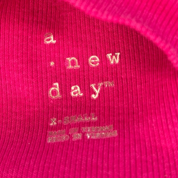 a new day Fuchsia Short Sleeve Tee - Picture 4 of 4